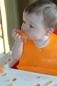 cheerios and cantaloupe melon