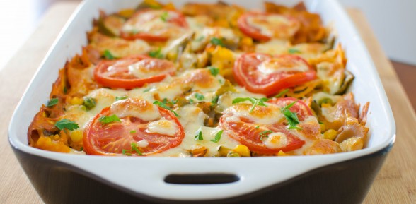 Creamy Vegetable Pasta Bake
