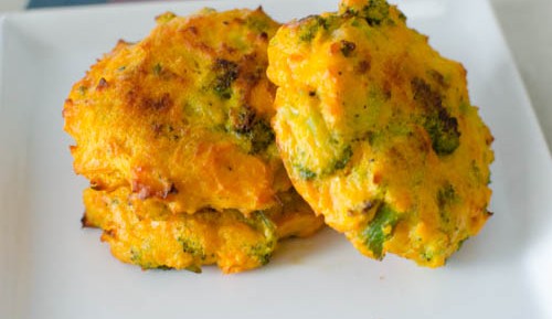 Broccoli and Cheddar Patties