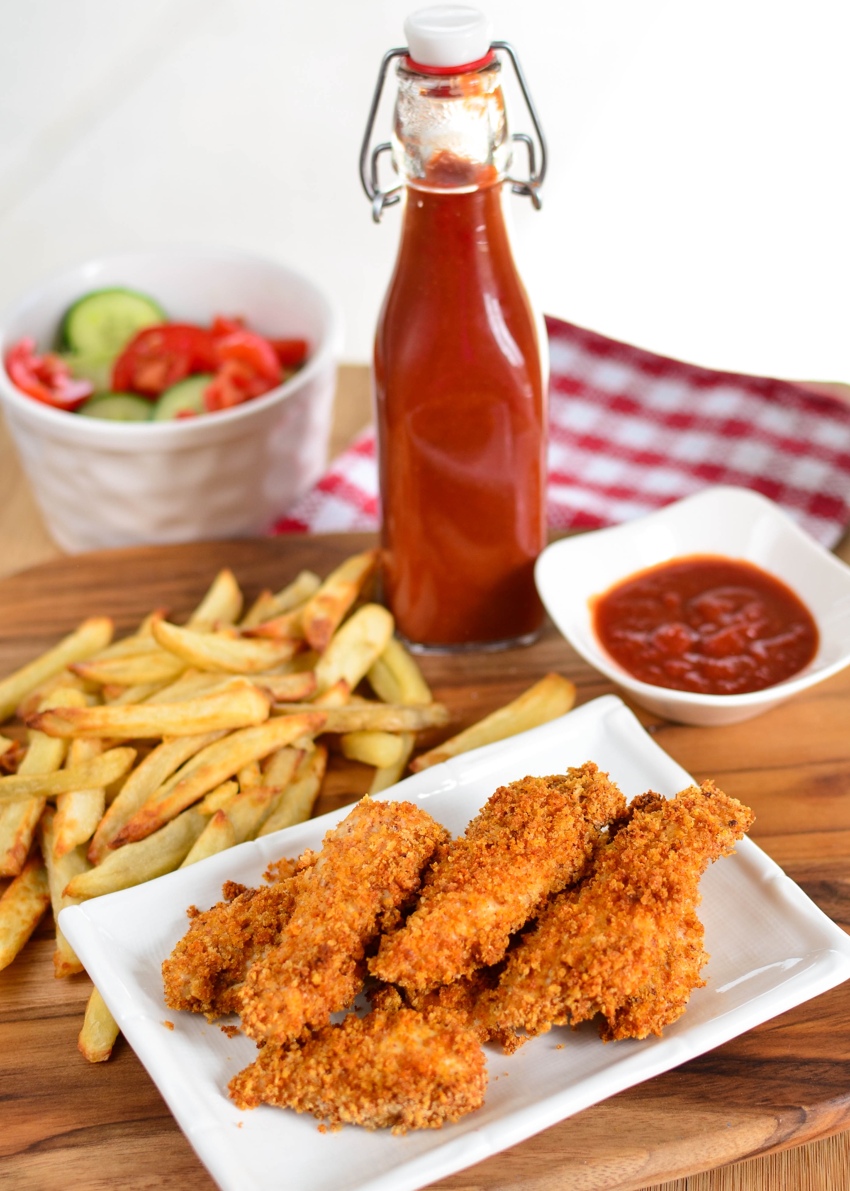 Baked Chicken Fingers Little Grazers
